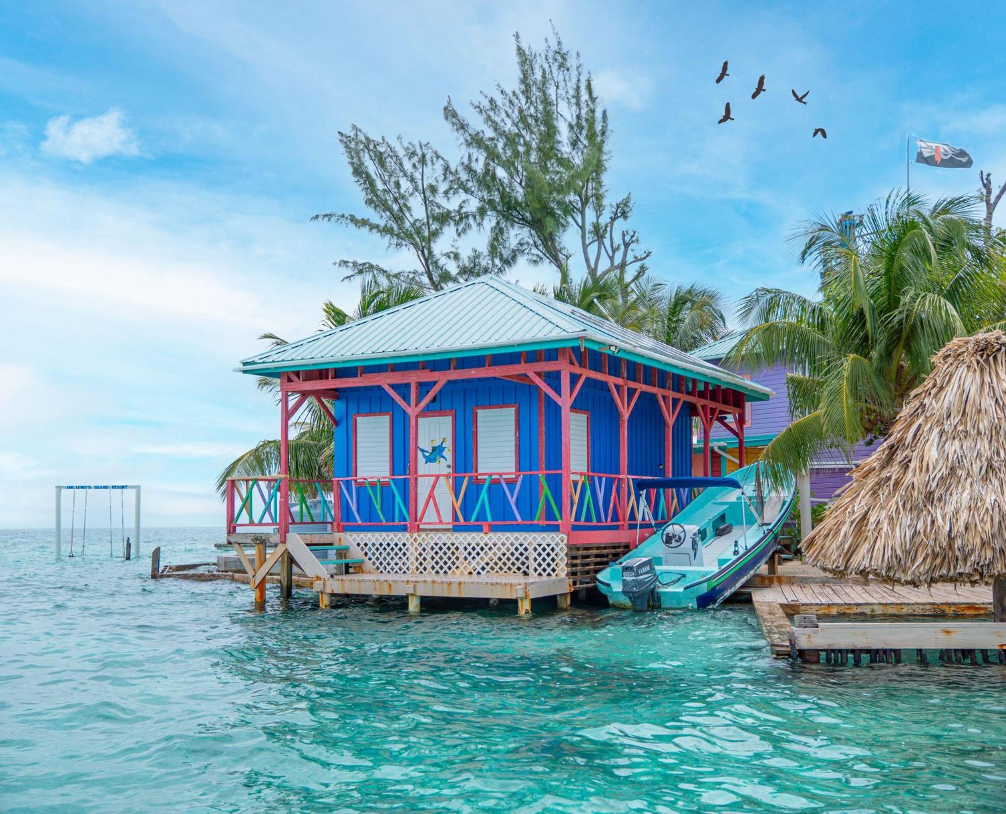 King Lewey'S Island Resort Placencia Exterior foto